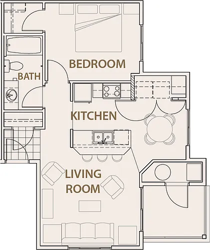 Floor plan Willow