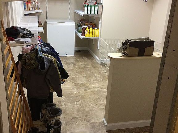 Pantry/mud room