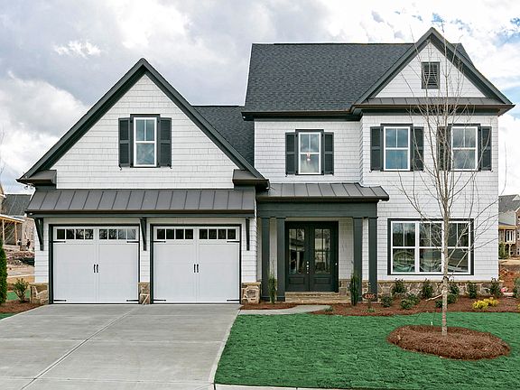 Chastain Exterior Elevation C in white