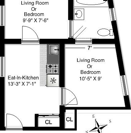 2nd image of 304 W 14th St APT 1D