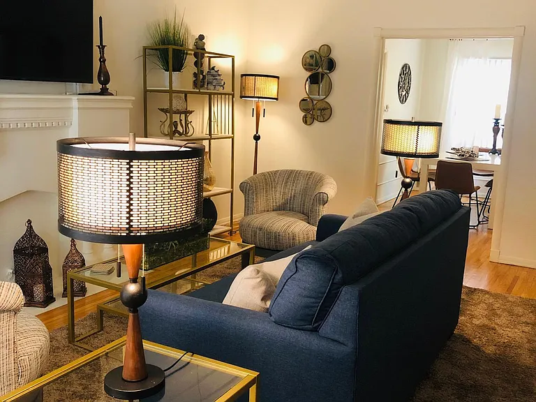 Living Room with Queen Sleeper Sofa