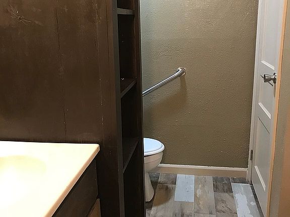 Towel cabinet adds privacy