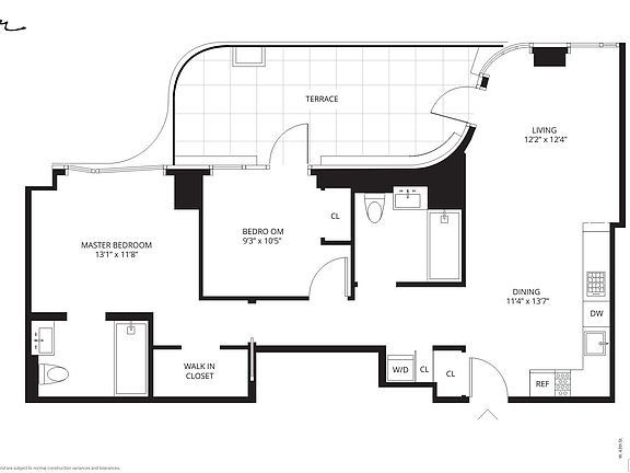 2nd image of 555 W 43rd St APT 12F