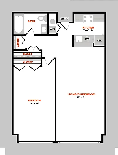 Floor plan Plan 1ER