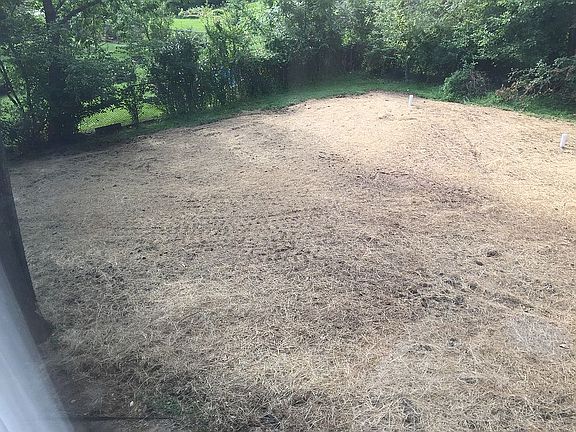 Just graded-new septic field