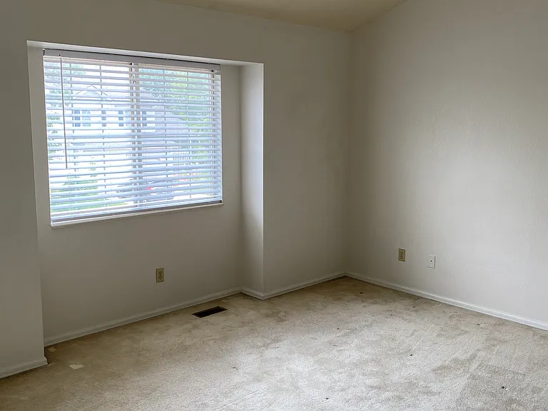 Master Bedroom. Window faces west