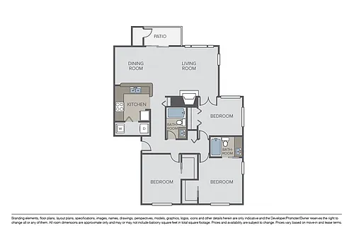 Floor plan Plan 3A