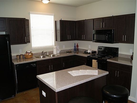 Kitchen with island