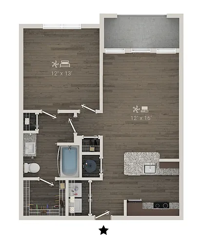 Floor plan A1 ALT