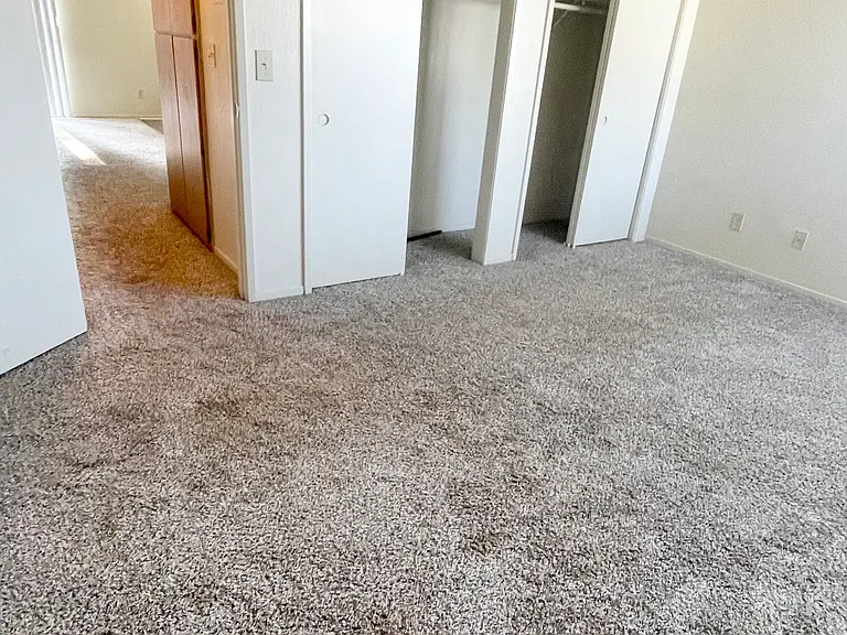 1-Bed / 1-Bath Classic unit Bedroom with Closets.