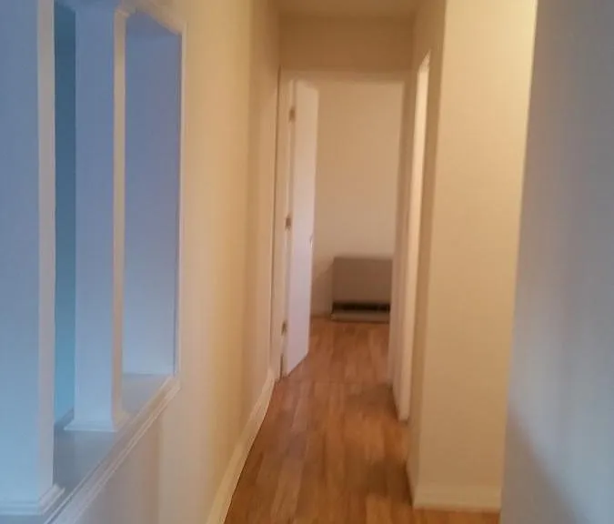naturally lit hallway