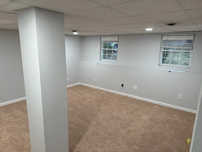 Basement rec room