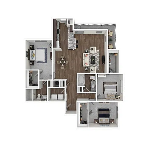 Floor plan The Stacy