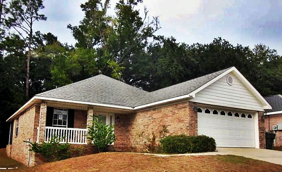 Lovely Brick & Rocking Porch