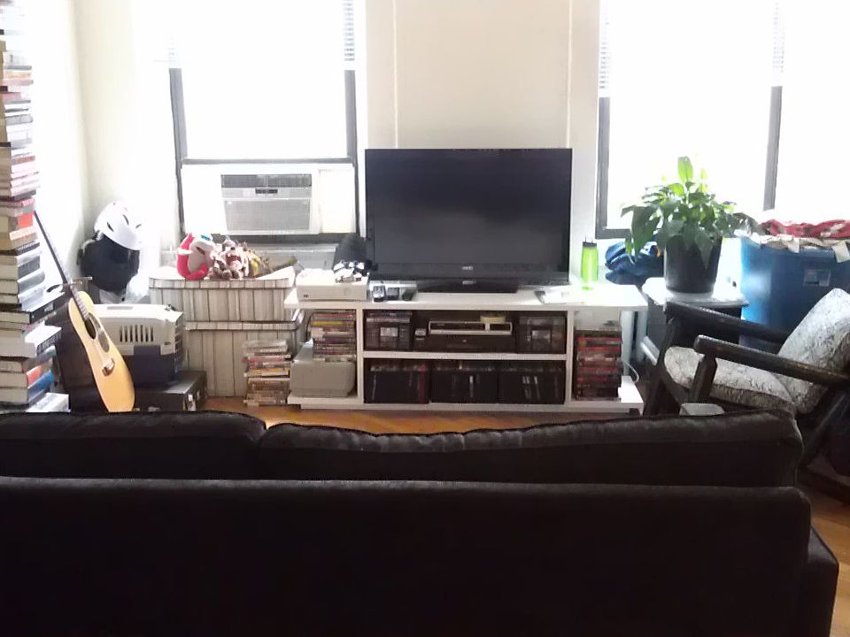 Front half of living room