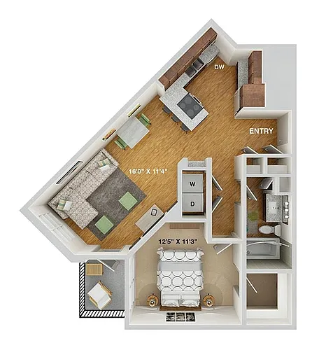 Floor plan A4