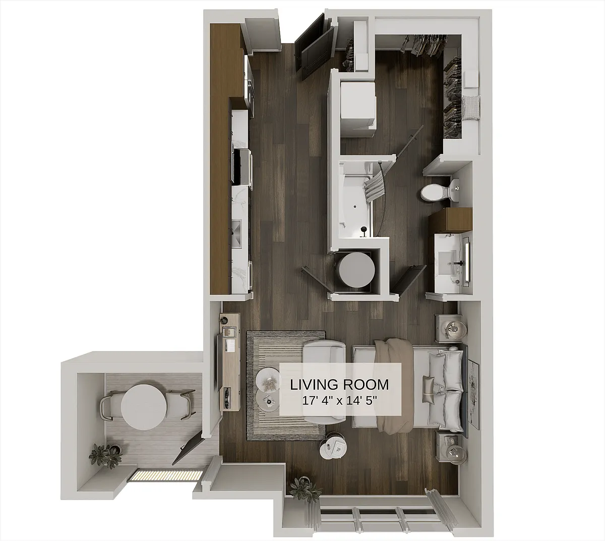 Floor plan Arroyo (S2)