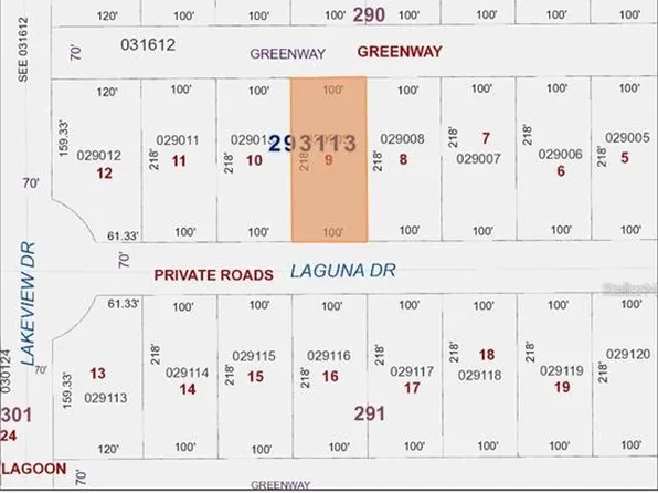 0 Laguna Dr #9, Indian Lake Estates, FL 33855