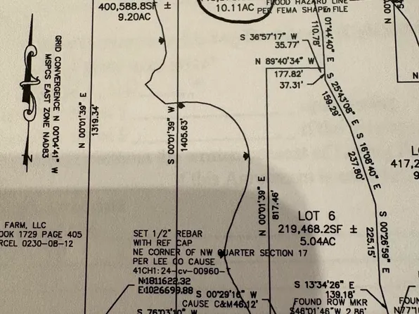 County Road 2790 Lot 5, Guntown, MS 38849