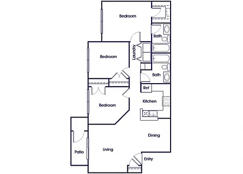 Floor plan C1_Riverwoods