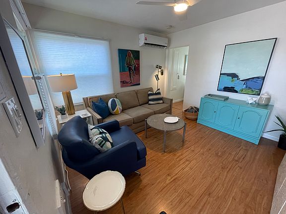 View of living room looking from front door entrance