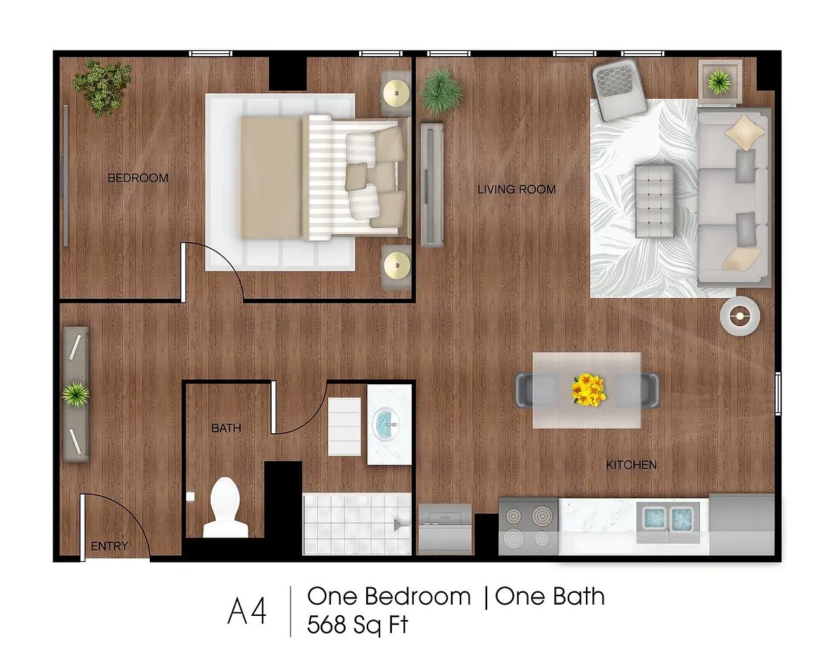 Floor plan A4