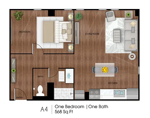 Floor plan A4