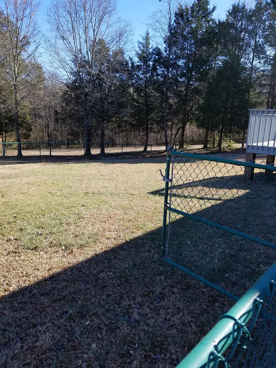 Back yard fenced in - 1750 Caldwell Rd
