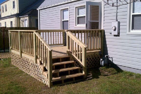 Back Porch 10' X 10'