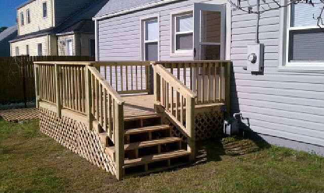 Back Porch 10' X 10'