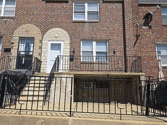 Huge patios in front of the house and a smaller patio on top.