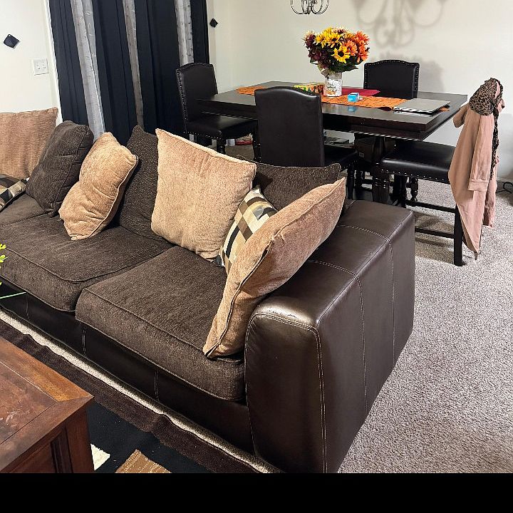 Living and dining room