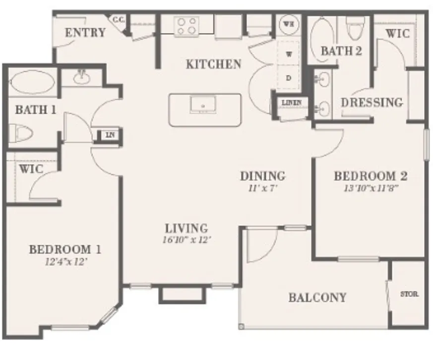 Floor plan B4