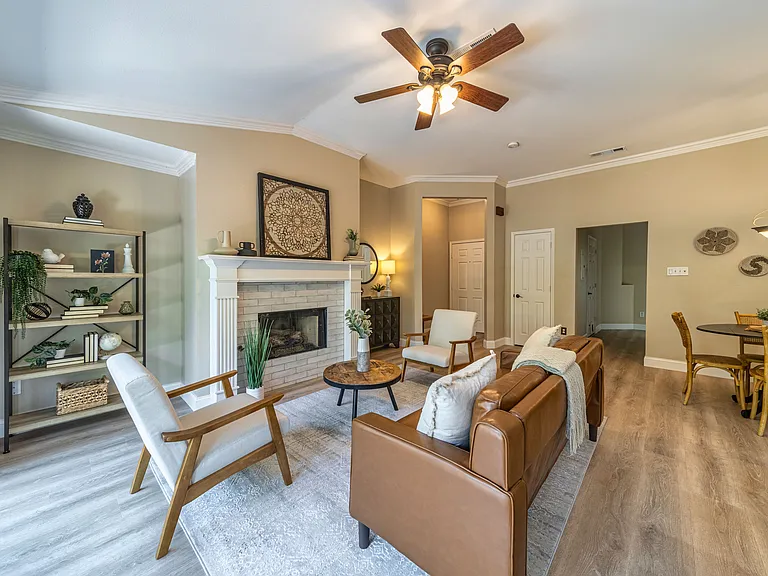 Walk into the awesome open floor plan.