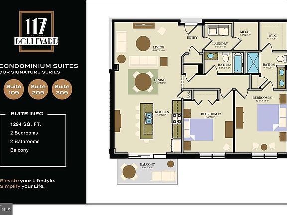 2nd image of 117 Blackford Blvd #109