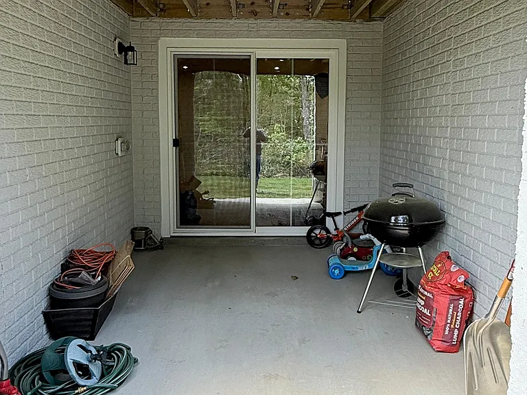 Outdoor Patio, Basement.
