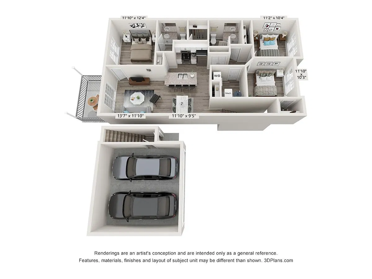 Floor plan D
