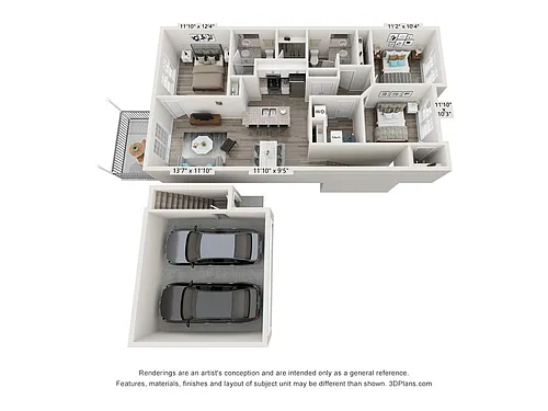 Floor plan D
