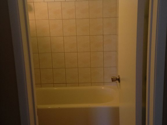 new paint & bathroom fixture