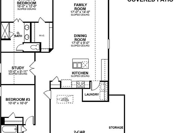 The Colony Eastland Floorplan