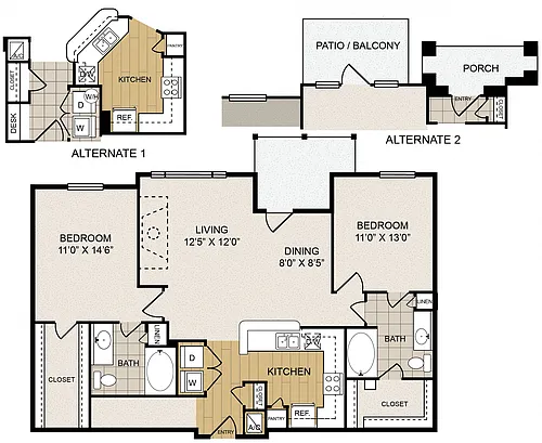 Floor plan B3