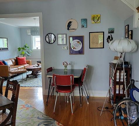 First floor entry into house