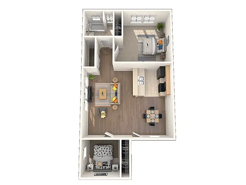 Floor plan Plan C