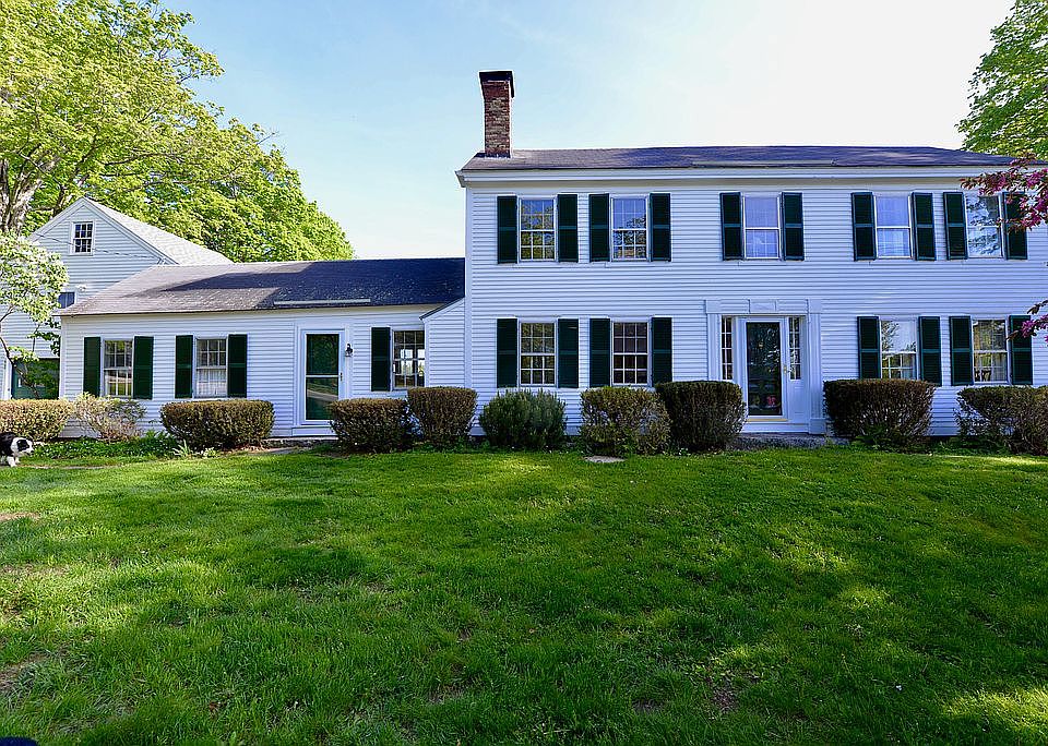 Front View - Main, Ell, Barn