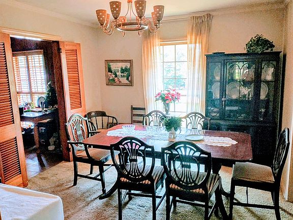 Dining room joins 3 rooms