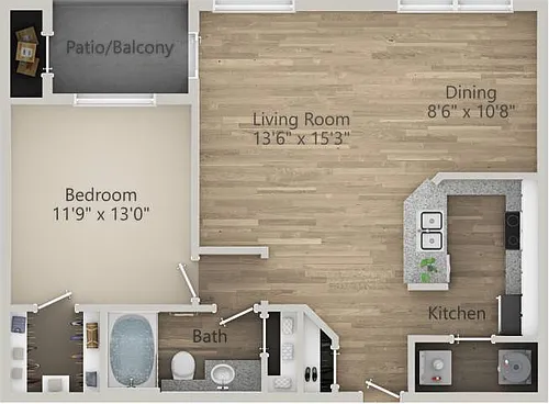 Floor plan Napoli