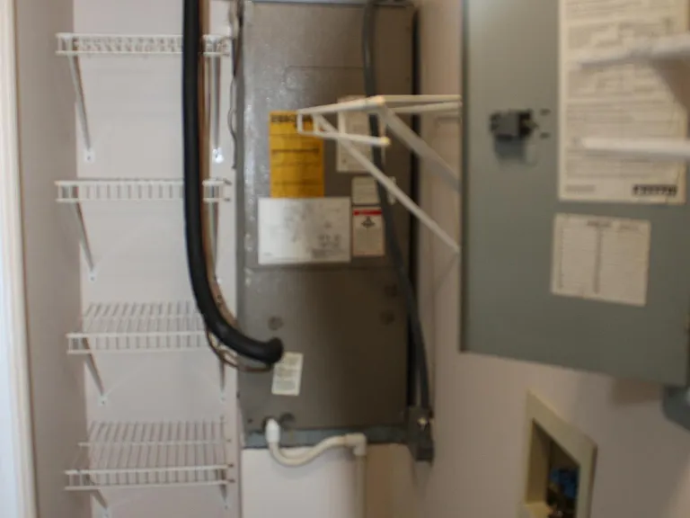 Washer and dryer room/storage