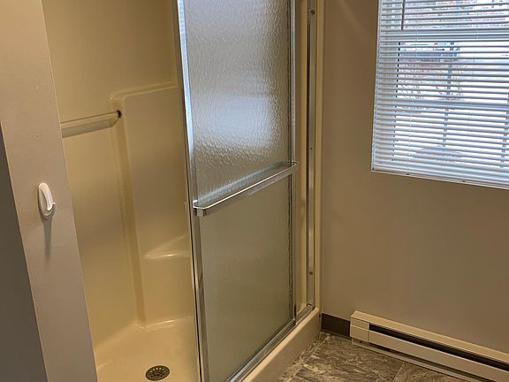 Large bathroom walk-in shower