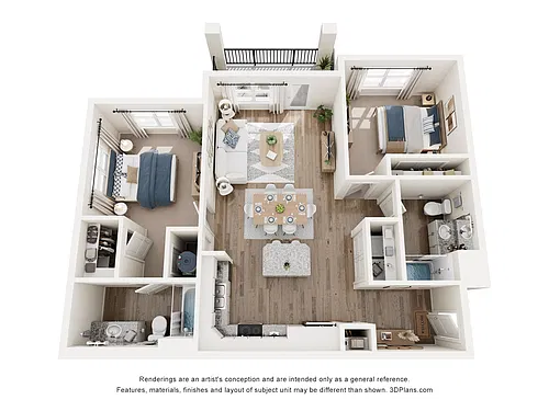 Floor plan B1- The Sinclair