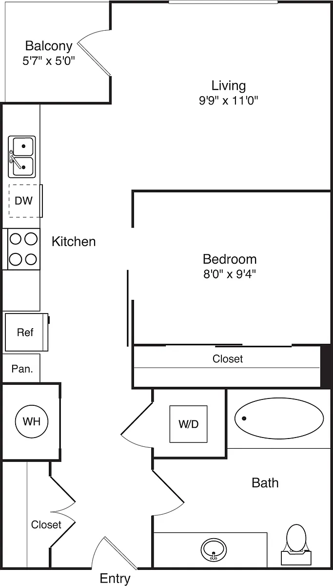 Floor plan 1A